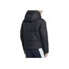 Nike Logo Reversible Casual Sports Hooded Cotton Jacket Women Jacket Black 939361-010