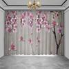 Chinese Troditional Culture Bird Flower Window Curtains In Kids Bedroom Living Room Hall Treatments Kitchen Decor Drapes Blinds