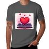 I Love Books Tshirt Christmas Casual Tee Shirt