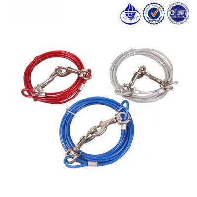 Steel Cable Dog Leash - Outdoor Pet Supplies