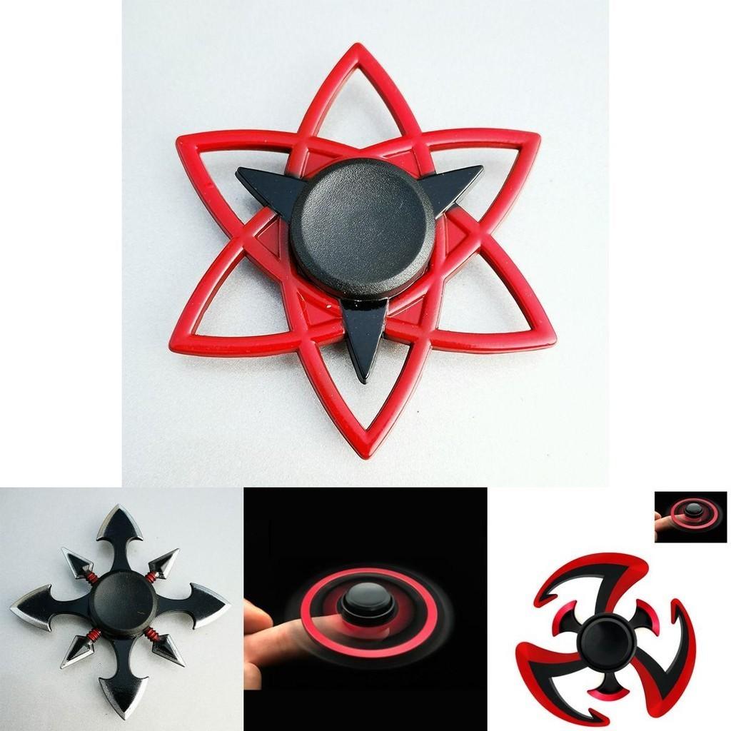Naruto Shuriken Fingertip Spinner High-speed Rotation Antistress Toy For Kids And Adults
