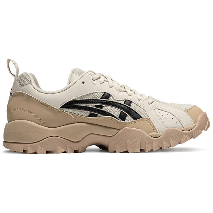 Asics Gel Truck Low Top Casual Shoes Unisex Beige Black Sneakers 1203A485-021