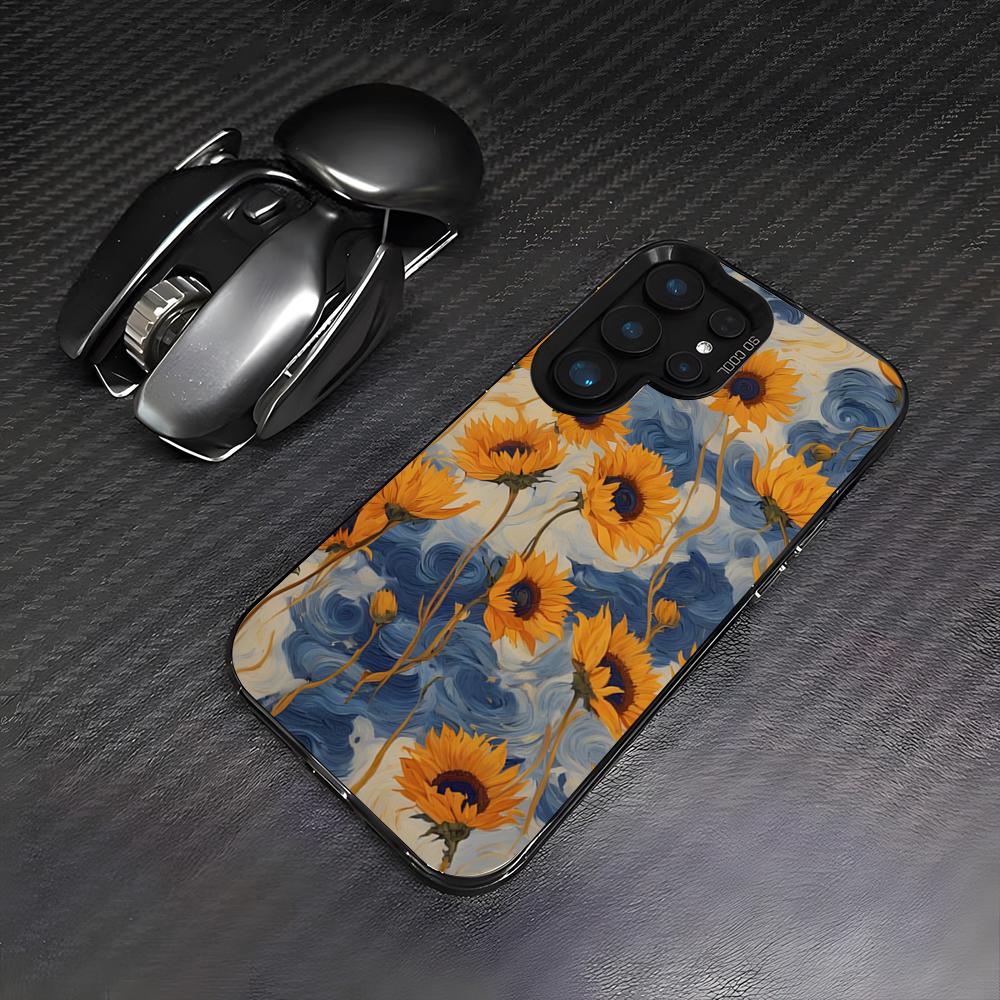 Beautiful Sunflower Phone Case For Samsung S26 S25 Plus S20 S20 Plus S22 Ultra S23 FE S21 Plus S21 Ultra Colorful Cover
