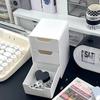 1pc Mini Desktop Storage Box with Drawer - White Space-Saving Plastic Organizer Tray Suitable for Home Office, Bathroom, Desk - Multi- Drawer Unit