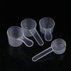 10 Pezzi 15/25/30/35G Cucchiaio Trasparente in Plastica per Latte in Polvere con Graduazione in ml Cucchiaio Misurino da Cucina per Cottura