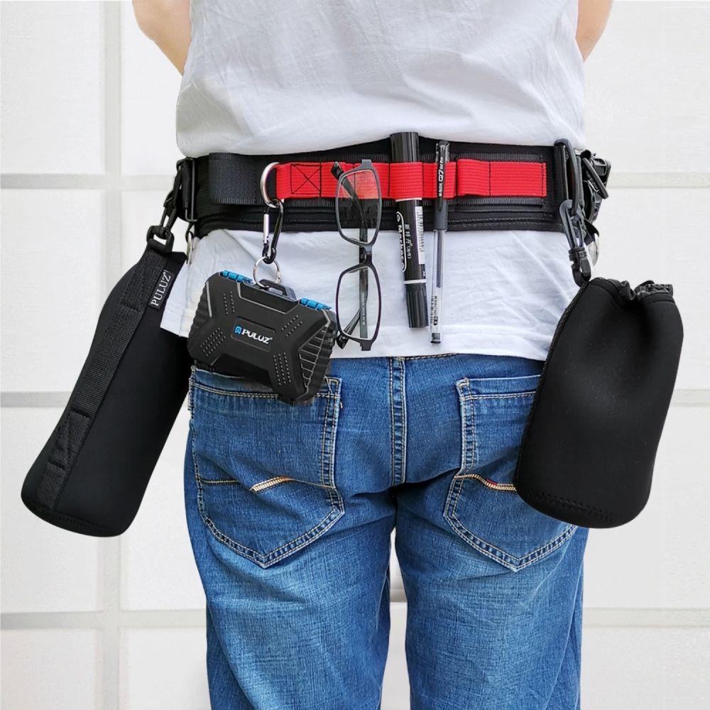 Multi-functional Cameras Waist Belt Adjustable Camera Lens Bag  Outdoor Activities