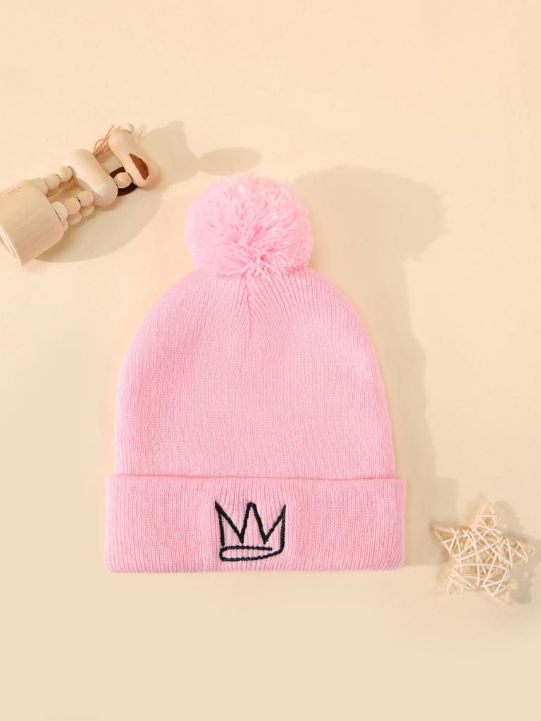 Autumn And Winter Knitted Hat, Letter Nyc Pullover Hat, Men'S And Women'S Versatile Simple Wool Hat, Cold-Proof And Warm Knitted Hat