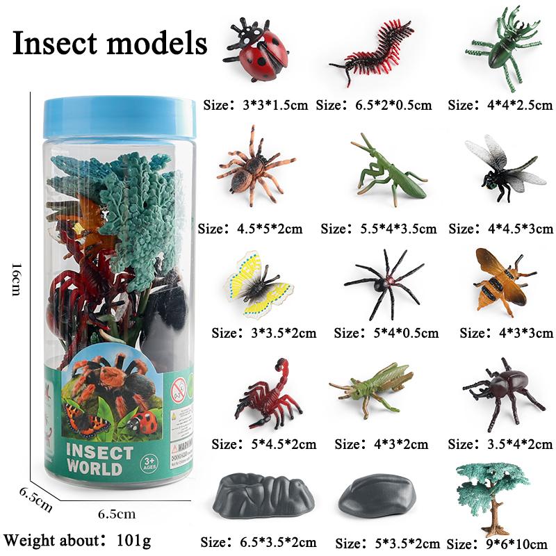 Oenux Miniature Animals Set Wild Sealife Farm Dinosaur Brinquedo Figurine Model Action Figures Zoo Cute Education Kids Toy Gift