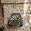 Retro Cartoon Truck Shaped Flower Pot Iron Car Wall Planter Hanging Truck Planter  for Balcony