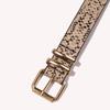 Small New Camouflage Animal Pattern Decorative Women's Thin Belt European and American Versatile Clothing Jeans Belt