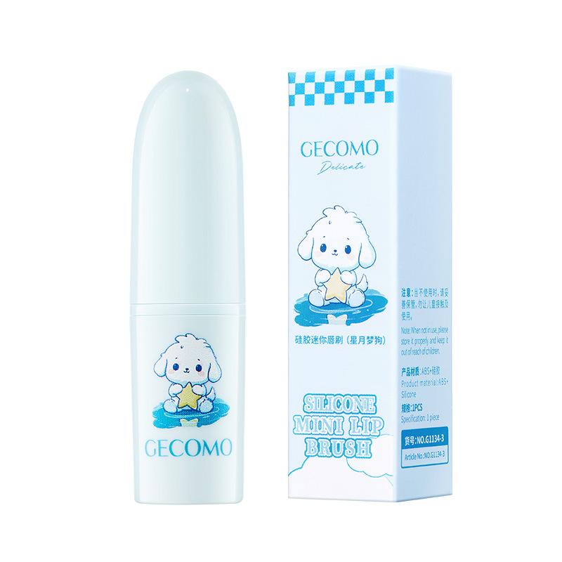 Silikon Lippenpinsel Kleiner Runder Kopf Verwischpinsel Staubdicht Abgedeckter Lippenpinsel Multifunktionale Lippenstift Concealer Make-up Werkzeuge