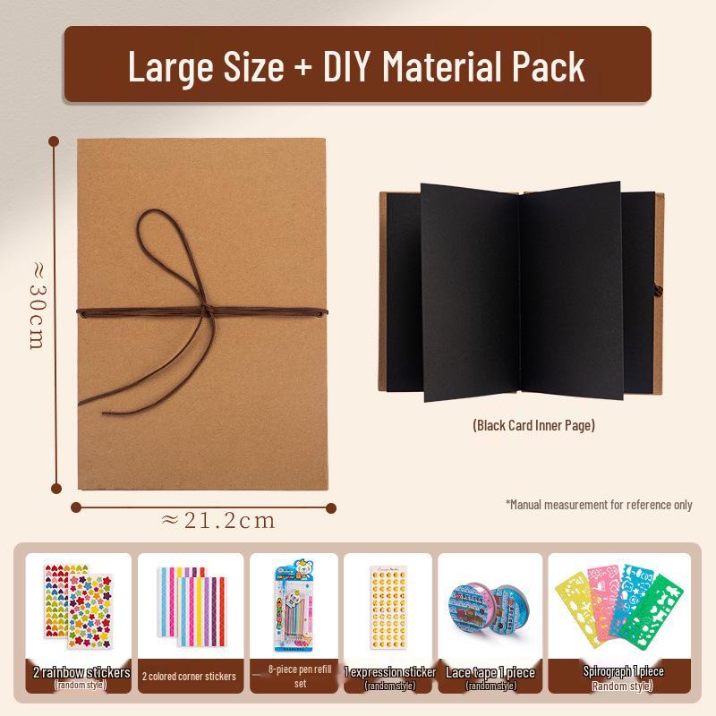 Acrylic Creative Photo Album & Planner: Loose-Leaf Book, Gift for Birthday, Graduation, Memorial, Collage, and Artwork.