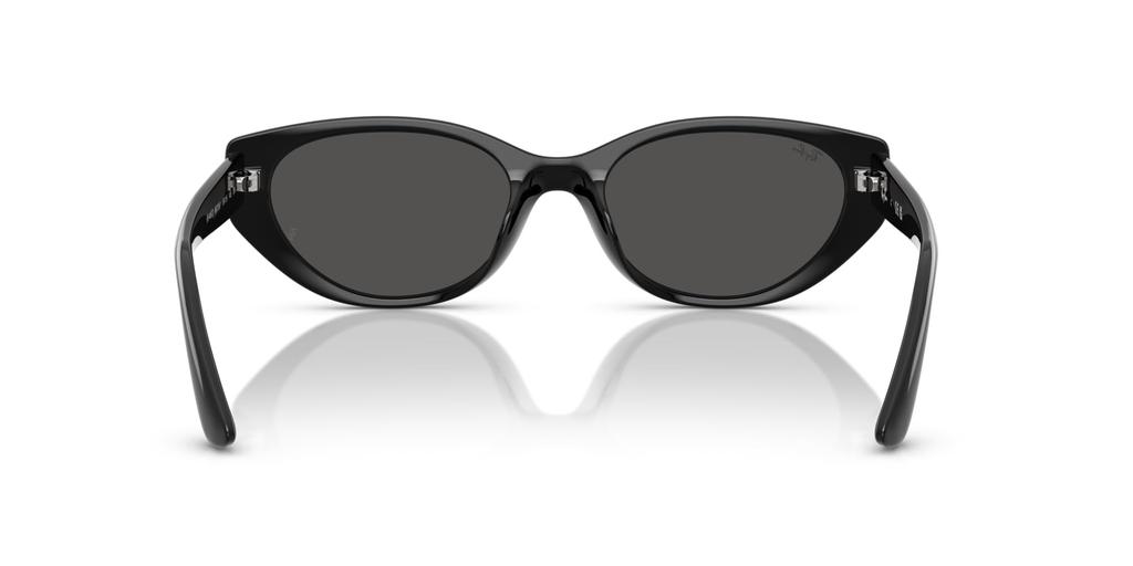 Óculos de sol 0RB4457D PRETO CINZA ESCURO 66778755 Ajuste Asiático Polarizado Ray-Ban