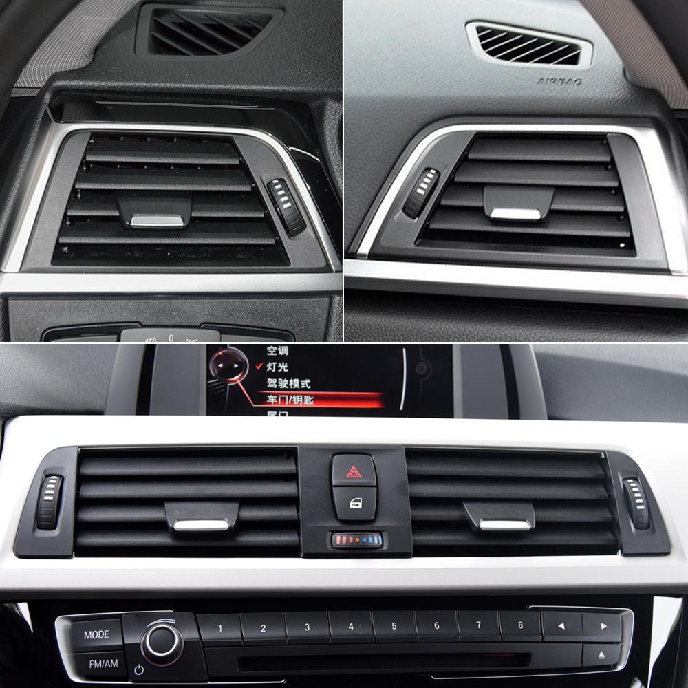 Dashboard Left Right Middle Air Conditioner AC Vent Grille Outlet Repair Kit For BMW 3 4 Series F30 F31 F32 F33 F35 F36 F82