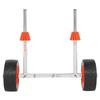Kayak Cart, 113.4 Kg Load Capacity, Canoe Cart Dolly with 19.1 Cm Solid Rubber Tires & Kickstand, Assembles & Disassembles Within Seconds, Paddle