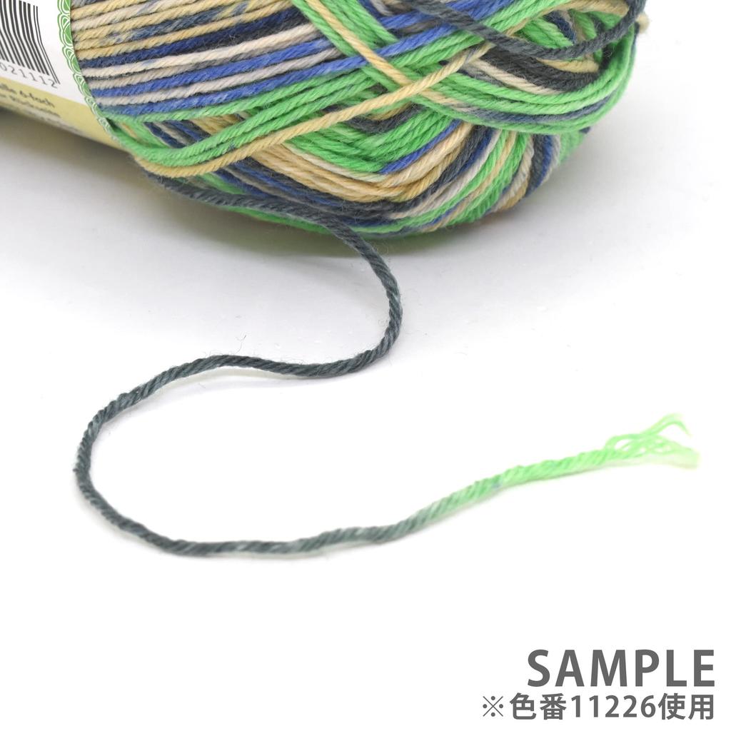 Пряжа шкарпеткова Opal Sky 6-шарова "Фантастична 11220"