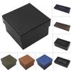 Klassische Papierboxen Fliege Taschentuch Geschenkbox Echtes Papier Vintage Hosenträger Set Box für Krawatten