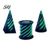 Spiral Stress Relief Toy 3Pcs 3D Printed Cone Figurine Impossible Passthrough Sculpture Vortex Thread Anxiety Gadget Illusion Mini Pyramid Cylinder