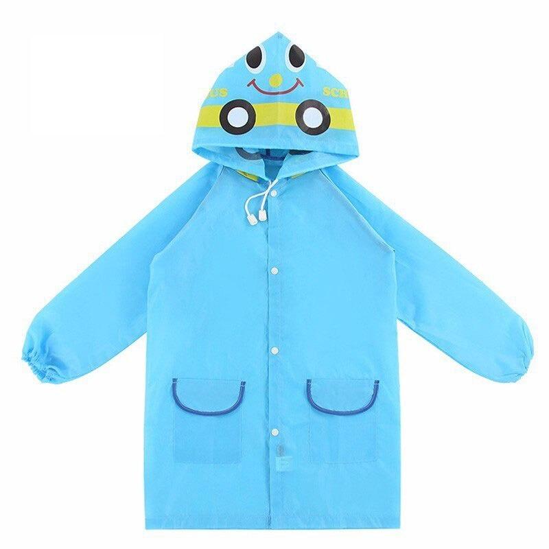 Children's Raincoats Boys' and Girls' Raincoats Primary School Students' Waterproof Enlarged Thick Raincoats 0-12 Years Old