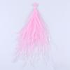 100Pcs Sewing Costuming Ostrich Feathers Loose Plumas Decorativas  for Home Wedding Party
