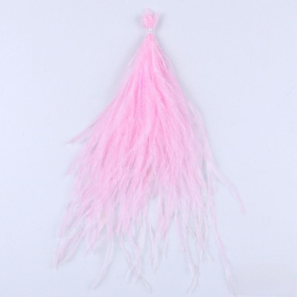 100Pcs Sewing Costuming Ostrich Feathers Loose Plumas Decorativas  for Home Wedding Party