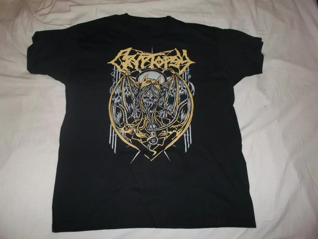 Cryptopsy Band Gift For Fans Black T-Shirt Cotton All Size AE402