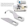 2pcs Multifunctional Upper Lower Knives Household Use Durable Overlock Machine Knives Compatible Precision Cut Knife Set