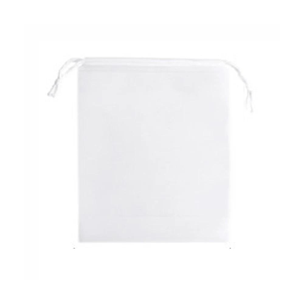 

Сумка для хранения Организационный мешочек PEVA Водонепроницаемая сумка для обуви Сумка на шнурке Дорожная сумка для хранения одежды Мешочек Прозрачная Пылезащитная 22x26cm белый