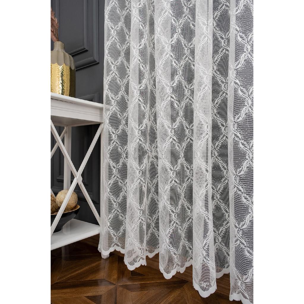 Seher Cruve Yanki Theater-Tüllvorhang mit Perlen