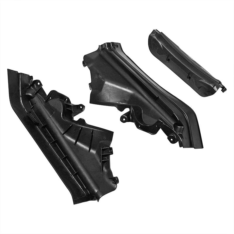 3ks 51717169419 51717169420 51717169421 Pro BMW X5 X6 E70 E71 E72 Sada panelů přepážky horního prostoru motoru vozu Levá Pravá