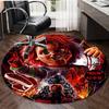 Personalized C-Chucky Round Chair Office Rug - Perfect for Mat, Office Chair & More - Ideal Gift for Birthdays and Holidays