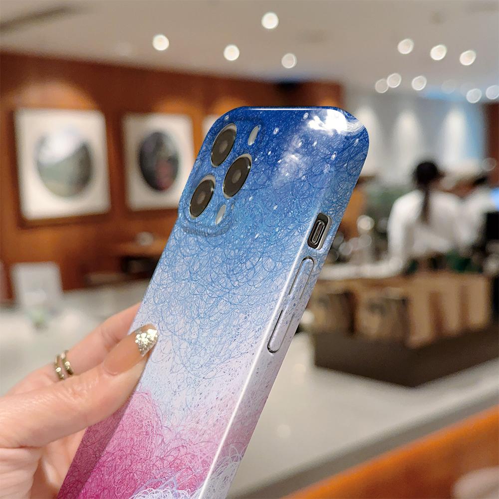 Husă pentru telefon peisaj natural pentru Samsung Galaxy A52 iPhone 15 11 Xiaomi Redmi VIVO OPPO Realme Huawei Infinix Husă rigidă ultra subțire antișoc