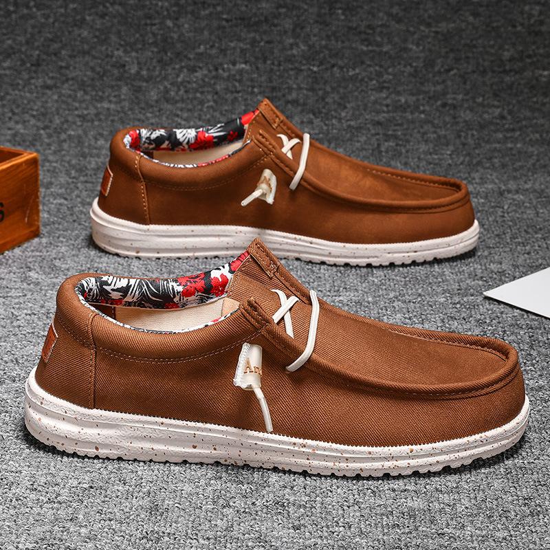 

New light canvas large size shoes large size foot cover lazy 48 хакі
