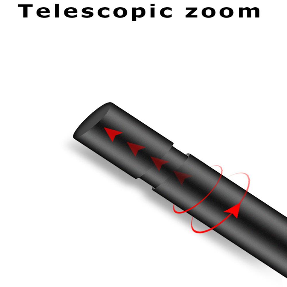Mini Strong Light Flashlight USB Charging Aluminum Alloy Flashlight Super Bright LED Beads Adjustable Focus Long RangeFlashlight