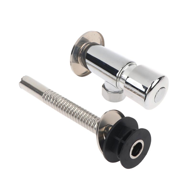 Urinal Toilet Flush Valve Push Button Manual Delay Automatic Shutoff Water Saving for Residential Bathroom Upgrades