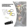 Dishwasher Drain Tube Connection Kit Garbage Disposal Dishwasher Connector with Inlet Connector and Clamps Enduring