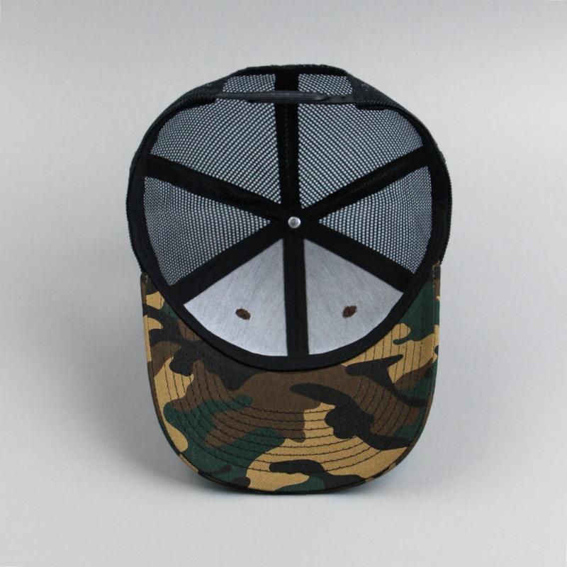 Color matching mesh baseball cap Richardson shade high-end print embroidery summer trend group cap