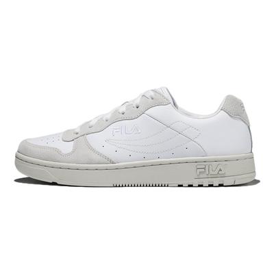 FX 100 1992 Lu Leather Low Top Skateboard Shoes Unisex White Gray 1TM01761E_920