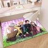 Japanese Manga Artist Koyoharu Gotouge's Demon Slayer Carpet Is Suitable for Living Room and Bedroom Doormats Office Balcony Decorative Rugs H6