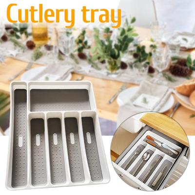 Kitchen Supplies Materials Tableware Storage Box Storage Tray Drawer Knife And Fork Storage Box