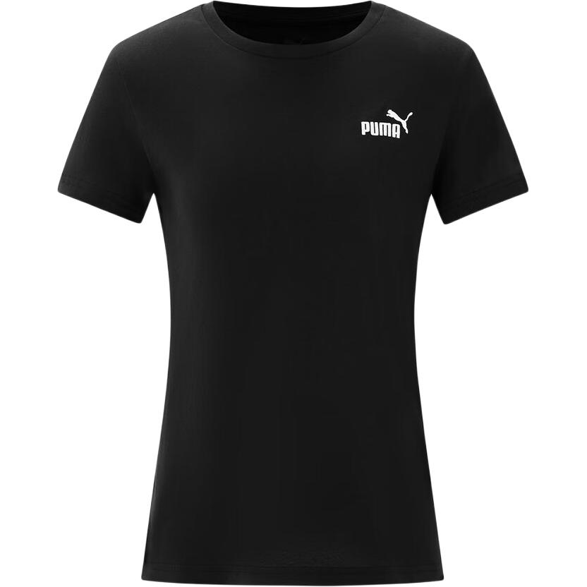 

Puma Эсс Маленький Нет. 1 Футболка с логотипом Женские топы 693718-01 S