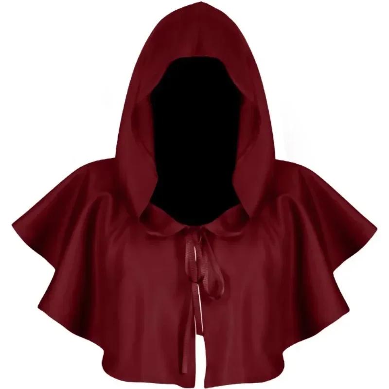 Medieval Plague Doctor Cosplay Costume for Halloween with Pointed Hat Cloak Bird Beak Mask and Hooded Cloak Cosplay Party