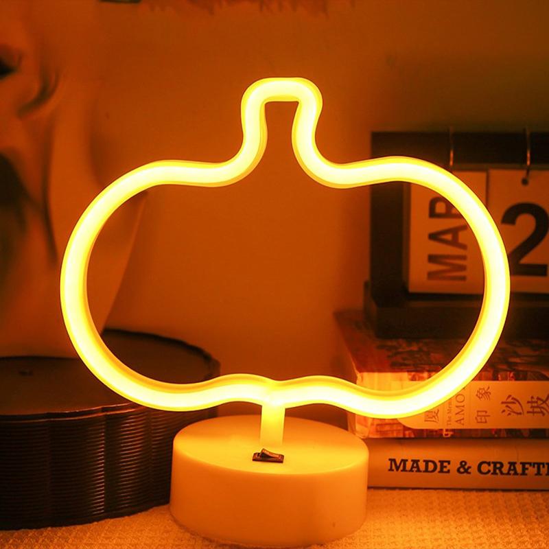 Base Decorative Bedroom Light Desktop Night Lamp Suitable for Wedding Birthday Party Decor 1pc Green LED Cactus Neon Light With