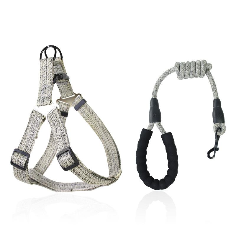 Traction Rope Adjustable Chest Strap Dog Traction Rope Breathable Explosion Proof Pet Supplies Dog Rope