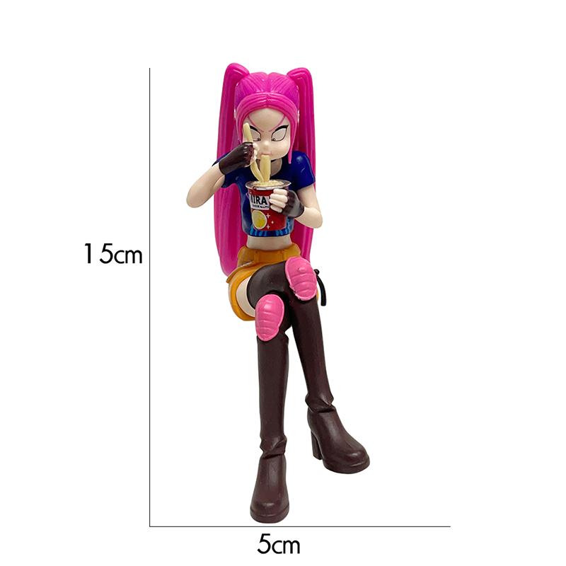 Demon Hunters K-pop Rumi Mira Zoey Vinyl Doll Action Figure Collectible Toy Gift for Kids Girls Fans Gifts Christmas Gifts