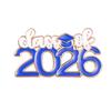 Class of 2026 Graduation Enamel Pin Graduation Cap Brooch Badge for Backpack Clothing Accessories Jewelry Gift Women Men Student