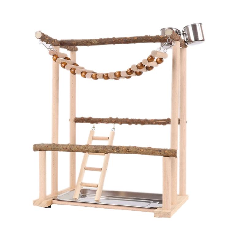 Bird Bridge Toy Training Bird Parrots Standing Supplies Bird Stands Toy Set 1