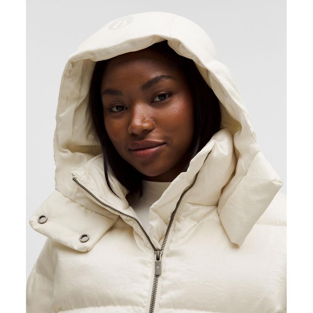 Lululemon Wunder Puff 600 Down Fill Jacket  Shine Light Ivory