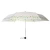 Asty Windproof Botanical Print Mini Folding 55cm x HL2555ABD Women's UV-treated Umbrella, Ivory, 6R,