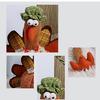 Seasonal Ornament Turkey Decorative Figurine Thanksgiving Holiday Decors Party Supply Harvest Festival Kitchen Layouts